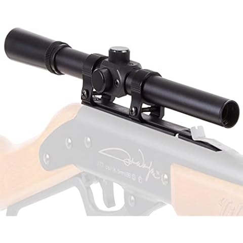 Air Venturi 4x15 Air Rifle Scope and Lasso Mount, BB Gun Scope Attachment Cover