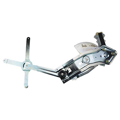 Image of TRQ Power Window Regulator w /Motor Front Right Passenger Compatible with GMC Chevy Pickup Truck