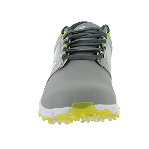 New Balance Men's Striker v3 Golf Shoe Grey/Yellow