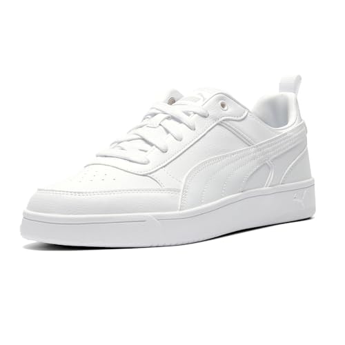 PUMA Mens Dribble Lace Up Sneakers Shoes Casual - White2