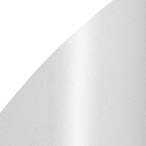 Best Paper Greetings Shimmer Paper, 96-Pack White Metallic Cardstock, Double Sided, Laser Printer Friendly, Perfect For Weddings, Baby Showers, Birthdays, Craft, Letter Size Sheets, 8.5 X 11 Inches #TOP3