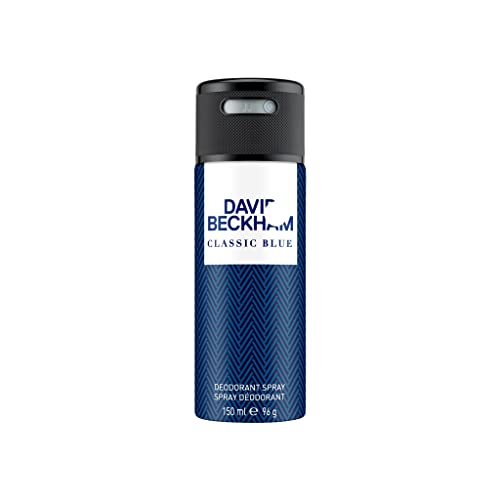 DAVID BECKHAM Classic Blue Deodorant Anti-Perspirant Body Spray for Men 150 ml