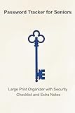 norton internet security 2018 gratuit 180 jours  Password Tracker for Seniors: Large Print Organizer with Security Checklist and Extra Notes