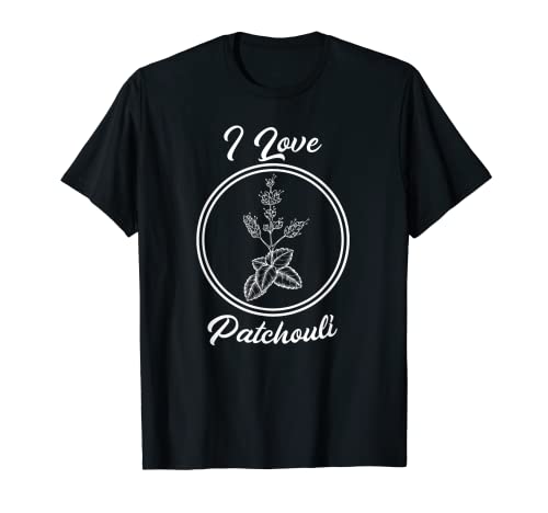 Aceite esencial de cocina I Love Patchouli para chefs Camiseta