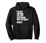 DEREK Quote Funny Birthday Custom Name Idea Engineer Pullover Hoodie