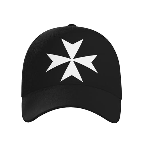The Maltese Cross Baseball Hats for Men and Women - Classic Adjustable Hats2