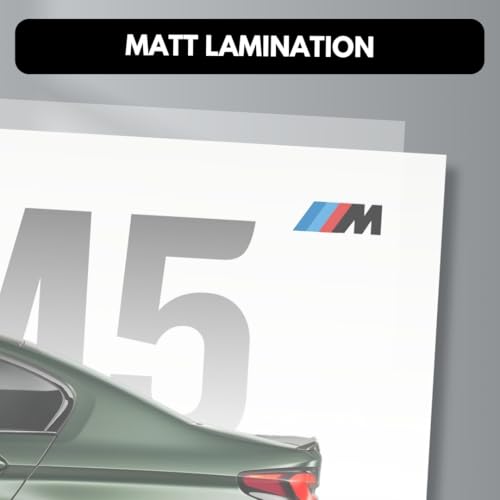 Image of Funk You Store BMW M5 Poster Split Design BMW Car Posters | 3 A3 Sized Cars Poster for Wall | Large Size (89 x 42 cm) Sportscar Wall Decor | M5 CS Car Posters for Room | Supercar (B 028)