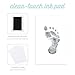 Pearhead First 5 Years Baby Memory Book With Clean-Touch Baby Safe Ink Pad To Make Baby’s Hand Or Footprint Included, Gender Neutral Registry Gift, Ivory Classic