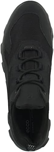 ECCO Women's MX Low Tie Gore-Tex Sneaker, Black/Black, 8-8.5 | Image 1