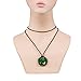 A&C Hero Lara Necklace Green Pendant Accessories Cosplay Props