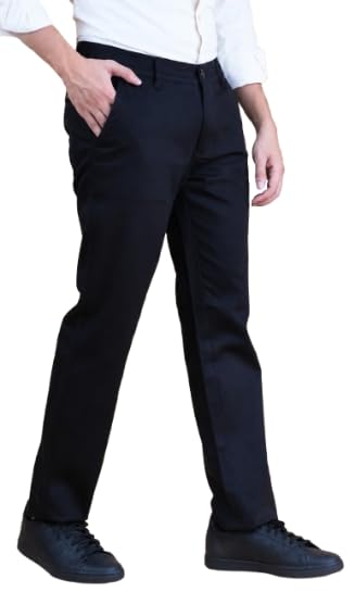 torra Relaxed Fit Solid Trousers for Men, Stretchable Lycra Blend-picture-32