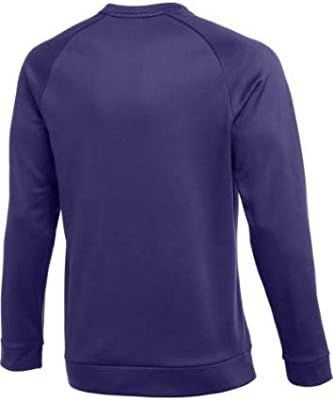 Nike Men's Therma Crew Sweatshirt - Anthracite, Small - Unisex Clothing for Outdoor Enthusiasts - Image 2
