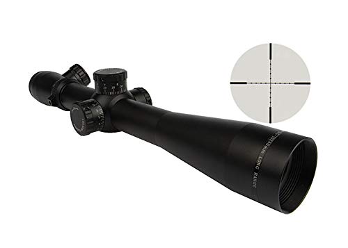 Lunette de visée pour Fusil Tactique 3,5-10X40mm Airsoft Sniper Scope Rapid Rangefinder Réticule Lumineux Rouge avec Anneaux de Montage Libres 20mm/11mm