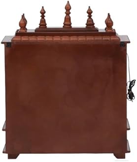 Home Temple Large Size 24x12x30 mandir/god Stand for/Pooja Stand/mandap/mandapam/Pooja with Doors