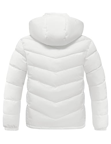 wantdo Men's Puffer Jacket Waterproof Winter Coat Hooded Parka Jacket Recycled Outerwear (Regular and Big Size)2