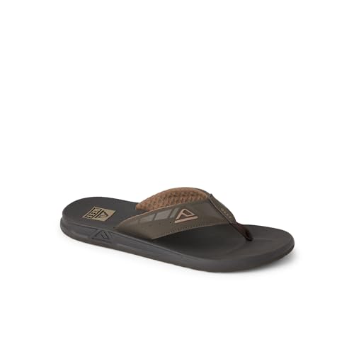 Men's Water-Friendly Beach Flip Flop with Molded Footbed