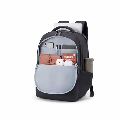 Image of American Tourister Arden | 34 Ltrs | 3 Compartments | Bottle Pocket | Ergonomic Padded Back Panel & Shoulder Straps | Laptop Backpack | 1 Year International Warranty | Black