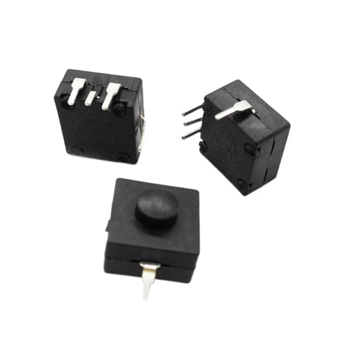 Interrupteur de lampe de poche T6 Q5 pour réparer un bouton de torche cassé - 3 pièces