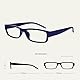 The Reading Glasses Company OPULIZE ACE Lesebrille für Damen und Herren - 5er-Pack - Schmaler Rechteckiger Rahmen - Komfort Federscharniere - Kratzfest - Blau Rosa Lila Grün Schildpatt Rot +3.50