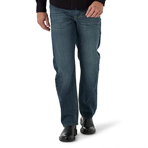 Wrangler Free-to-Stretch Relaxed Fit Jean Marine by Wrangler - Used condition - US$33.19