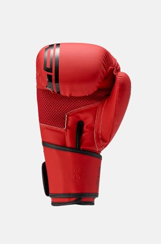 Image of STING Boxing - Armaplus Boxing Gloves | for Competition & Training (RED /Black, 16oz)