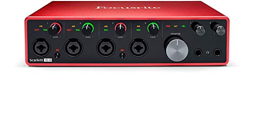 Focusrite Scarlett 18i8 USBオーディオインターフェース Focusrite Scarlett 18i8 3rd Gen USB Audio Interface - Bill's