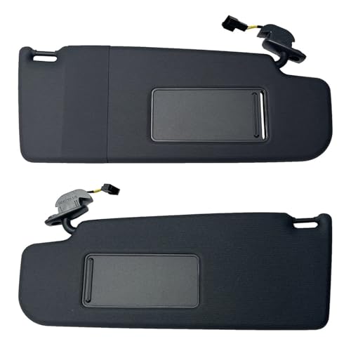 Pare-soleil avant noir 5U0857551 miroir de courtoisie Beetle Golf 4 Passat