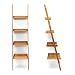 Relaxdays – Estantería Estilo Escalera de bambú, 4 estantes: 176 x 44...