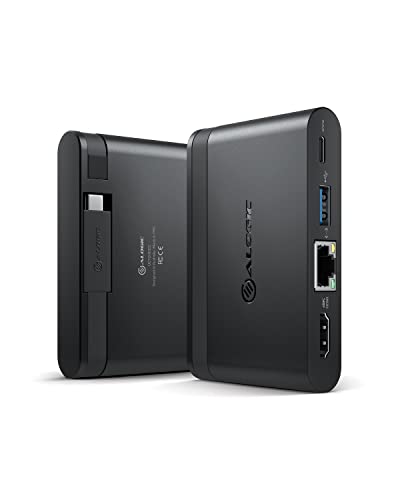 USB-C Travel Dock Essential ALOGIC pour travailler efficacement au café