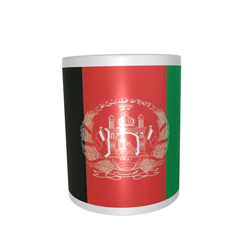 U24 Tasse Kaffeebecher Mug Cup Flagge Afghanistan