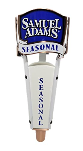 Sam Adams Short Seasonal Beer Tap Handle and Seasonal Cards