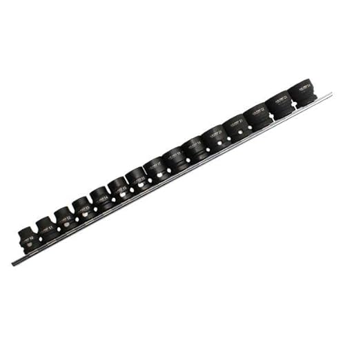 US PRO INDUSTRIAL 15pc 1/2" dr 6pt Stubby Impact Sockets Socket Set 10-24mm 3948