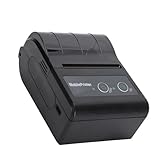 Connectivité sans fil : l'imprimante de reçus Bluetooth offre une connectivité sans fil transparente, permettant un couplage sans effort avec votre téléphone, ce qui garantit une impression rapide et efficace des reçus et des factures.