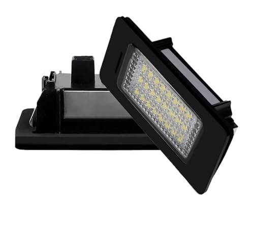 Luz Placa Matrícula Coche Skoda Rapid 2012 2013 2014 2015 Luces LED Traseras Señal 2