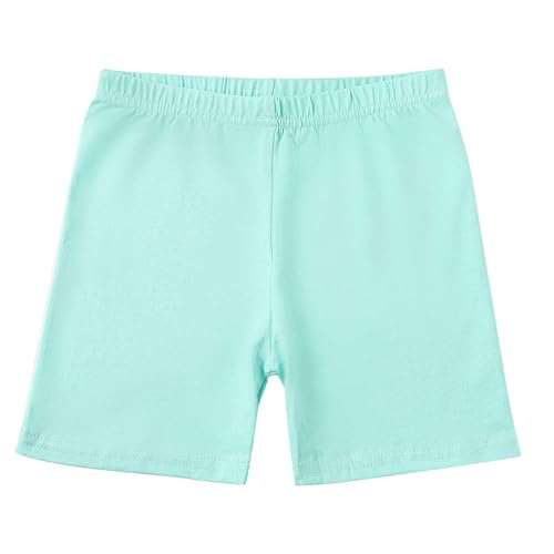 5-Pack Girls Athletic Biker Shorts, Casual Summer High Waisted Comfy Yoga Dance Undershorts for 5-14 Years4
