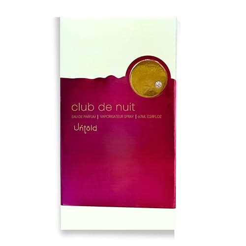 Image of Armaf Club De Nuit Untold Eau De Parfum (EDP) - 7ML Trial Pack | Long-Lasting Fragrance for Men & Women | Perfume for Unisex | Sophisticated, Unisex Scent