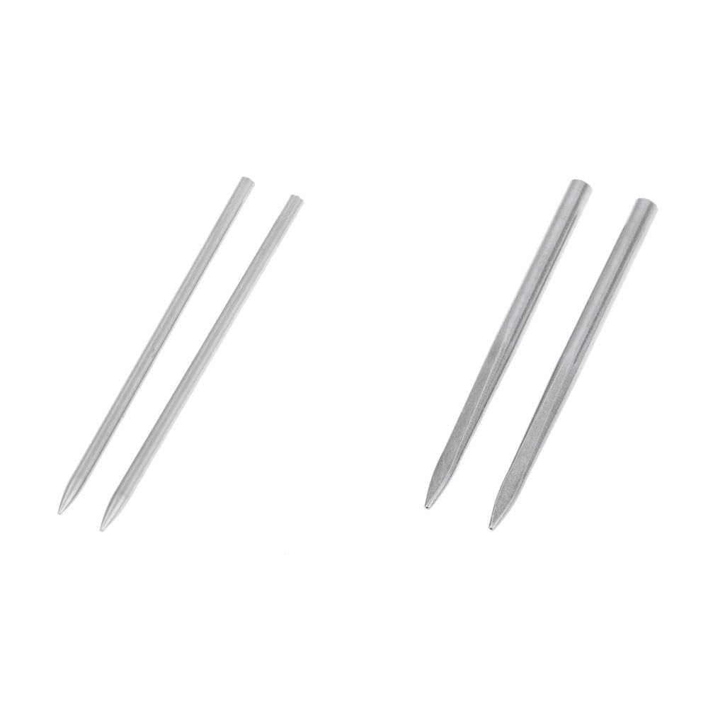 Amagogo 4pcs Stainless Steel Fids for Lacing and Stitching 2mm 3mm Outdoor Use