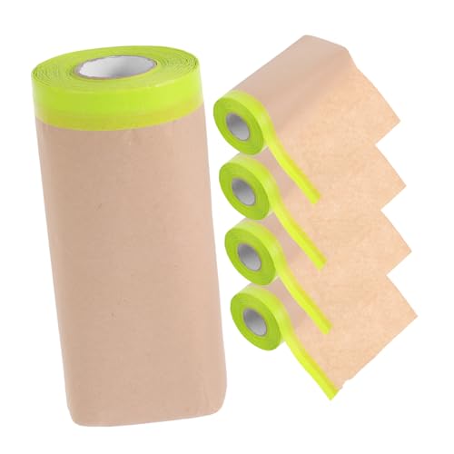 Papier adhésif semi-transparent Homoyoyo pour peinture, rouleaux de film de masquage pour artiste
