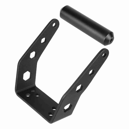 Scooter eléctrico de transporte scooter elevación soporte trasero aluminio negro 2