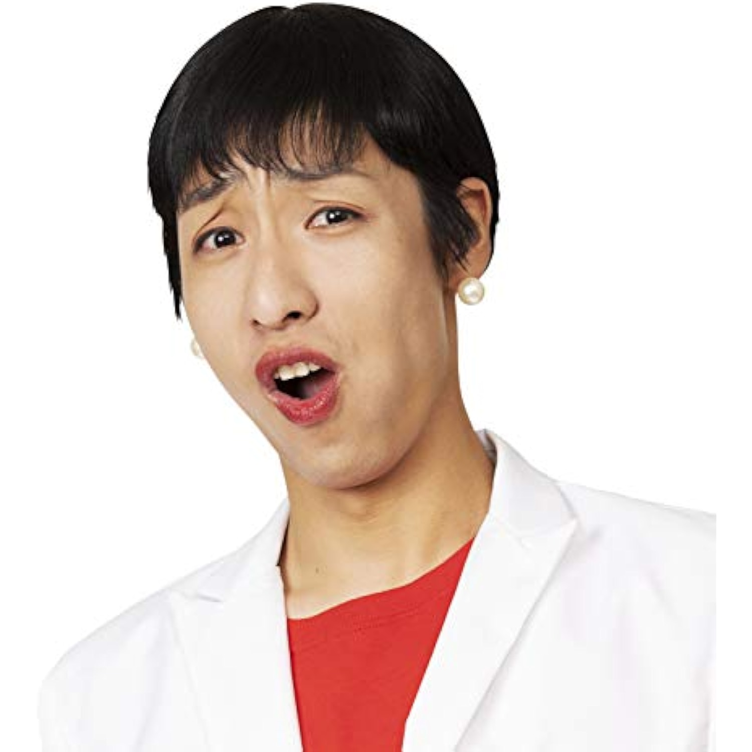 クリアストーン(Clearstone) カツランド コスプレ ハロウィン カツラ 黒髪ベリーショート ユニセックス ブラック 詳細画像1