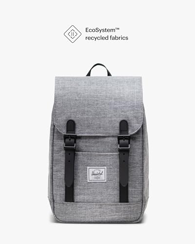 Image of Herschel Retreat Mini Backpack, Raven Crosshatch (Limited Edition), Mini - 10L