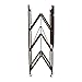 Origami Foldable 4-Shelf Storage Rack, Large, Brown