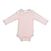 KYTE BABY Soft Bamboo Rayon Long Sleeve Unisex Bodysuit, 0-24 Months (6-12 Months, Emerald)