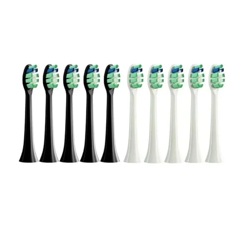 �����p�u���V�w??�b�h 10����AHX6930 HX6064 ���u���V�|���@�p�u���V�m�Y���Ή�(5Black5White)