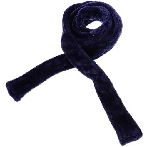 COHEALI Navy Flannel Robe Belt Replacement Thick Coral Fleece Tie for Bathrobe Adjustable Waistband for Women and Men Ideal for Daily Use4