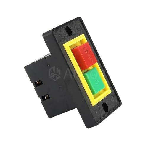 Interrupteur démarrage bouton d'arrêt AC 380 V table scie