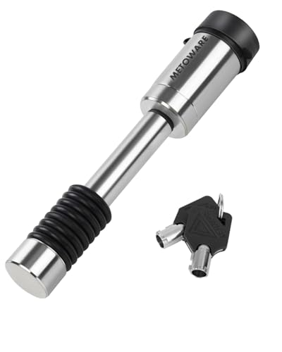 METOWARE Steel Trailer Hitch Lock 5/8" Pin for Class III/IV