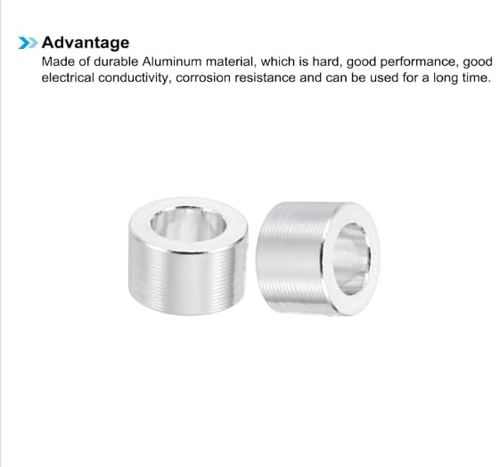 TA-VIGOR 10Pcs M3 Aluminum Spacer - Image 4