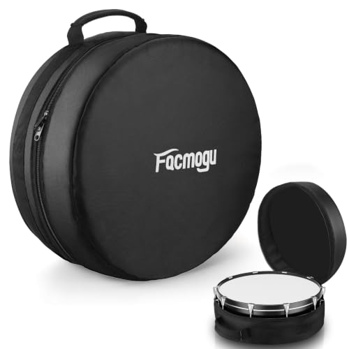 Facmogu Snare Drum Case w/Reinforced Handle, Drums Bag for Cymbal Storage