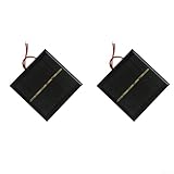 2 x 0 6 W 3 VA Solarmodule für Spielzeug-Lichter zum Aufladen von 2 4 V Batterien, hocheffiziente Solarenergie für externe Batterieladung